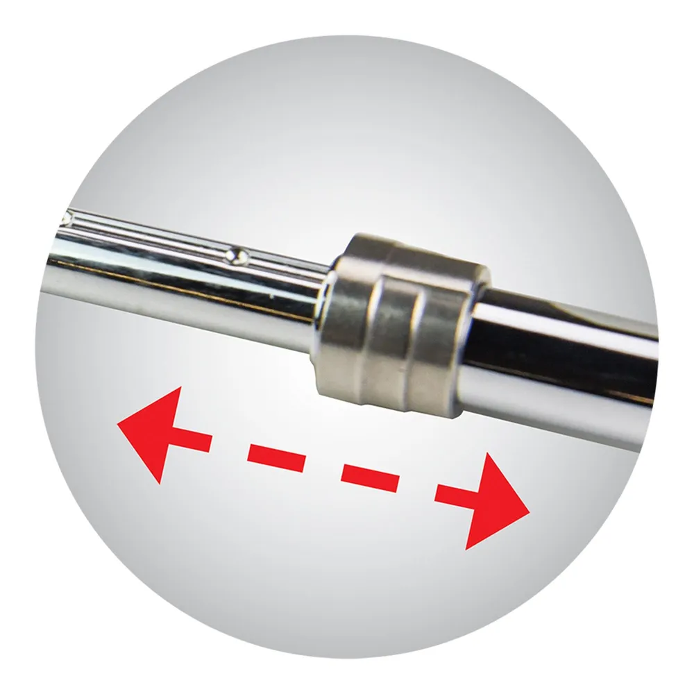 Clichet reversibil cu cap pivotant Benman 1/2"
