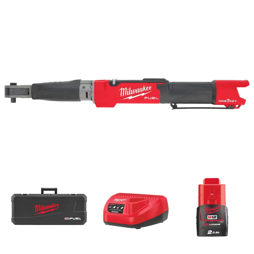 Cheie dinamometrică Milwaukee M12 ONEFTR38-201C 12V 2Ah