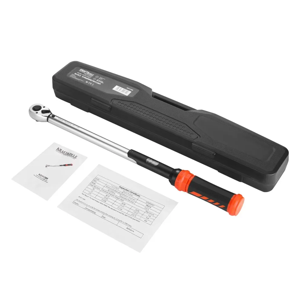 Cheie Dinamometrica 1/2" 40-210Nm cu Afisaj, Kraft&Dele KD11388