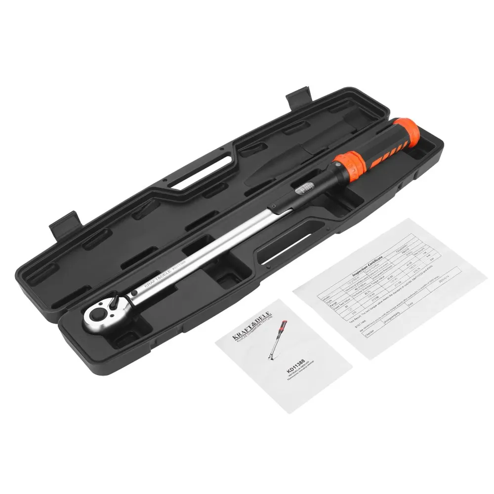Cheie Dinamometrica 1/2" 40-210Nm cu Afisaj, Kraft&Dele KD11388
