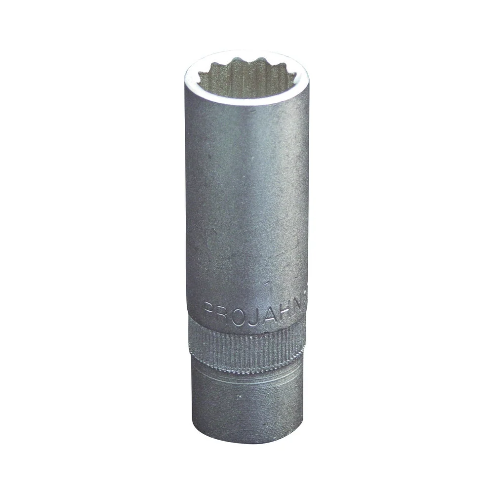 Cheie tubulara adanc 12 canturi 1/2" PROJAHN, metric 19 mm, Lungime 77 mm