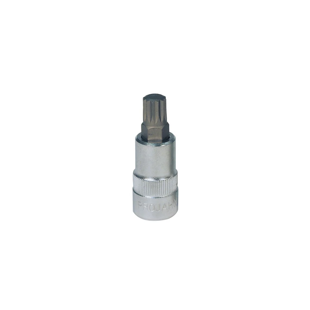 Cheie tubulara bit TX cu caneluri 1/2" PROJAHN, M16 Lungime 60 mm