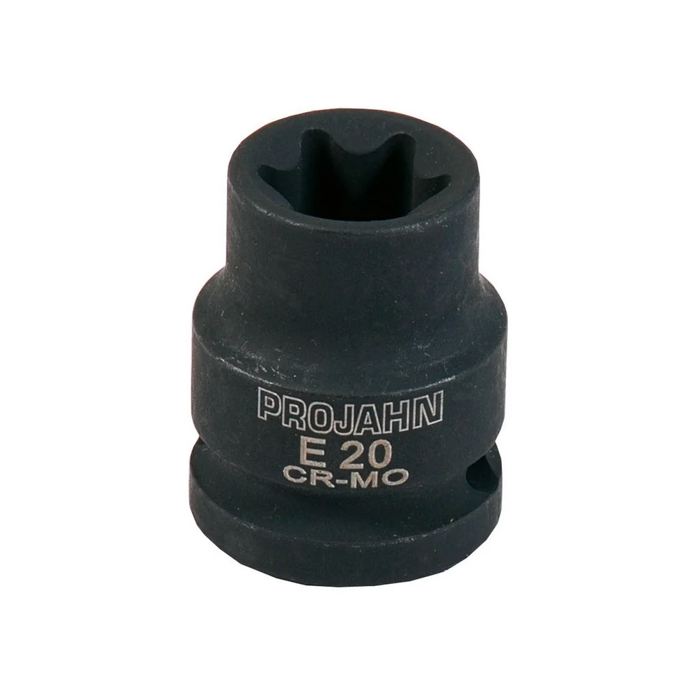 Cheie tubulara de impact 1/2" PROJAHN, E10, Lungime 38 mm