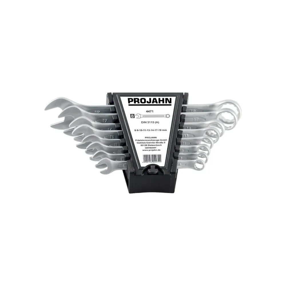 Set de chei combinate PROJAHN, 8-19 mm, 8 buc/set