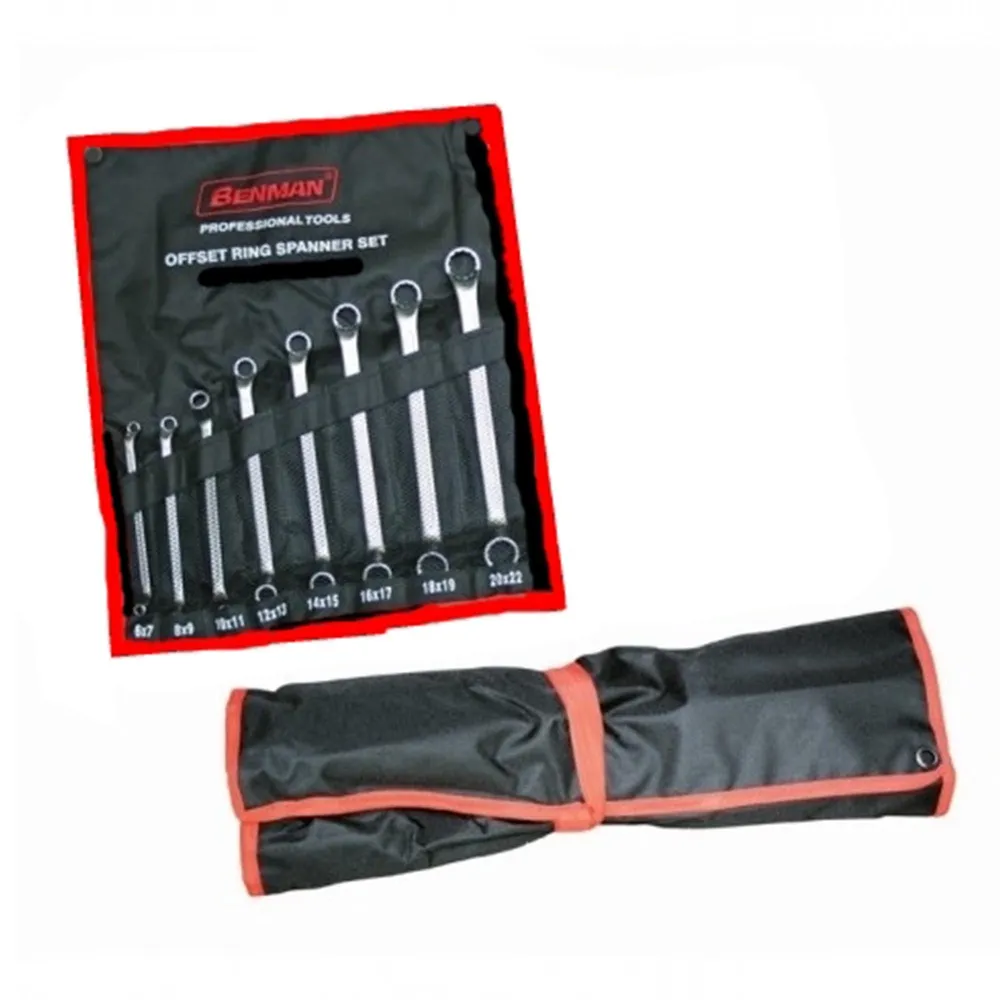 Set chei cu inel dublu Benman DIN 838 8 buc