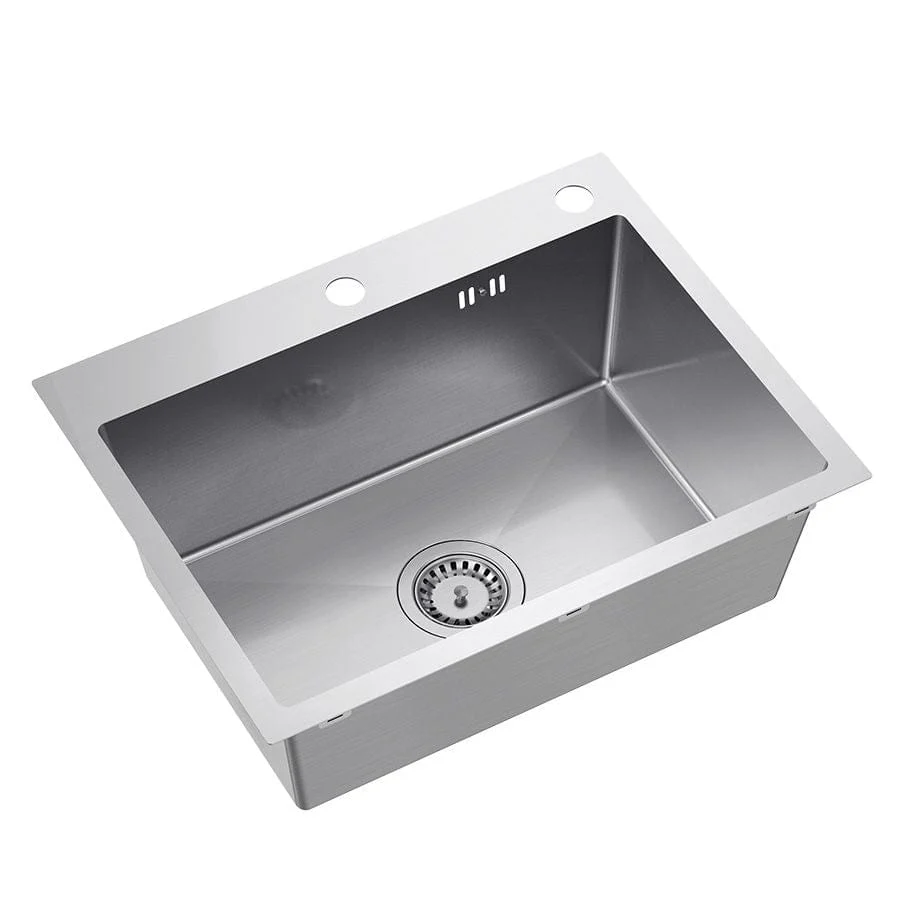 Chiuvetă Inox Quadron Luke 110 Workstation, 580x450 mm, argintiu, fara baterie