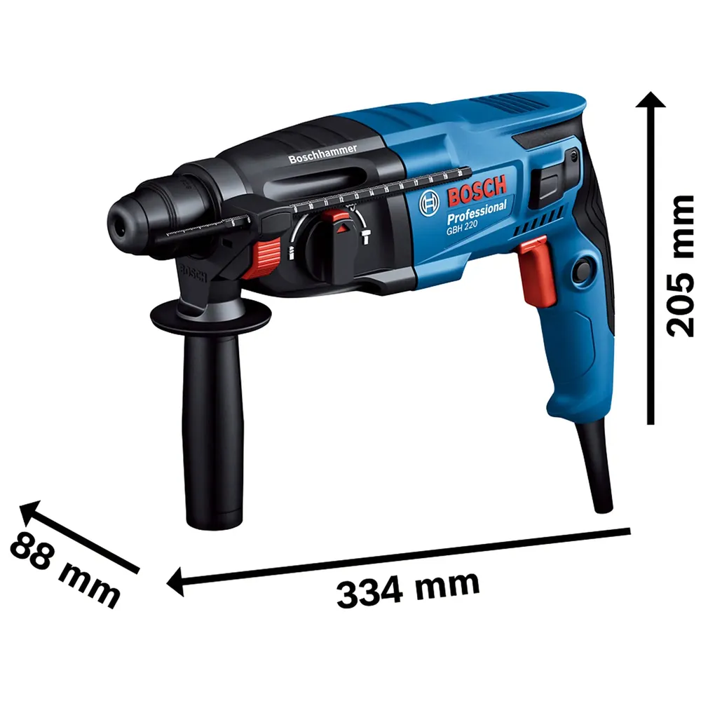 Burghiu cu ciocan Bosch GBH 2-21 Professional 720W