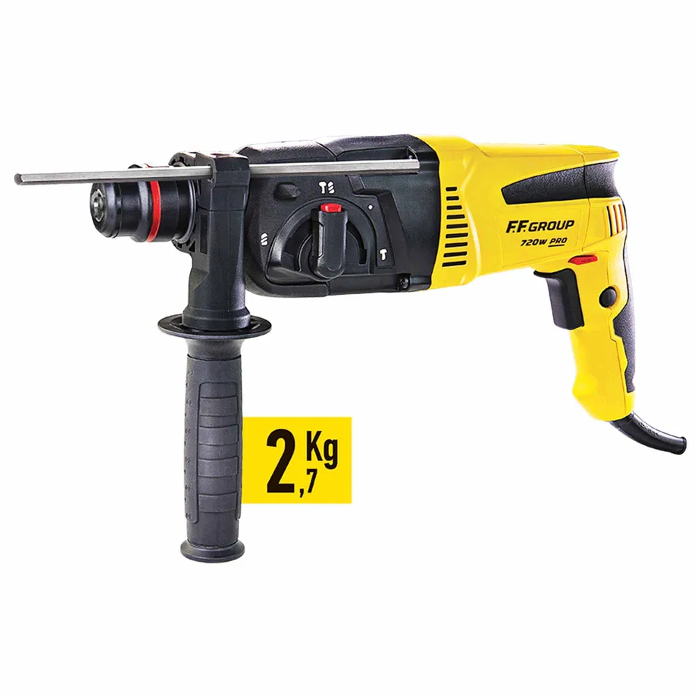 Burghiu cu ciocan FFgroup RH 24 720W Pro