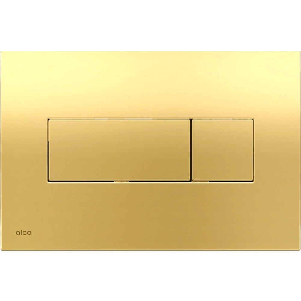 Alcadrain M375 Clapeta de actionare Dual Flush, auriu lucios