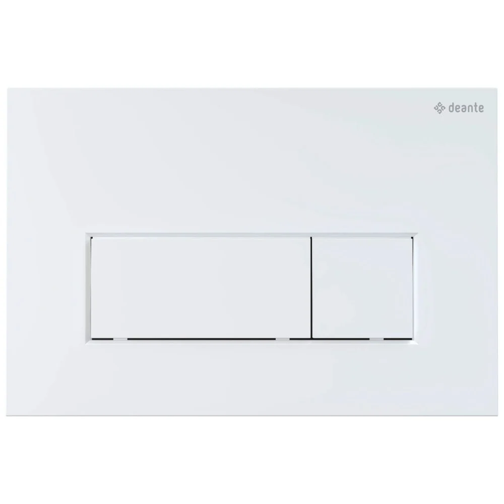 Deante Clapeta de actionare WC Dual Flush, alb
