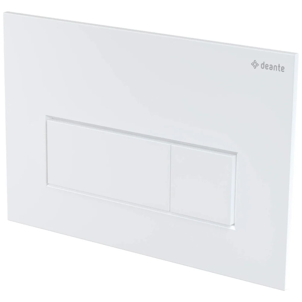 Deante Clapeta de actionare WC Dual Flush, alb
