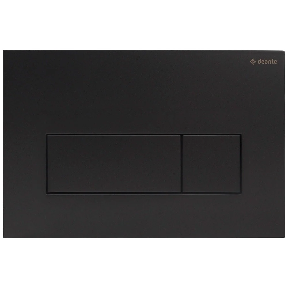 Deante Clapeta de actionare WC Dual Flush, negru mat