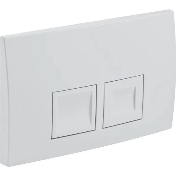 Geberit Delta 35 Clapeta actionare Dual-flush pentru rezervor incastrat, alb lucios