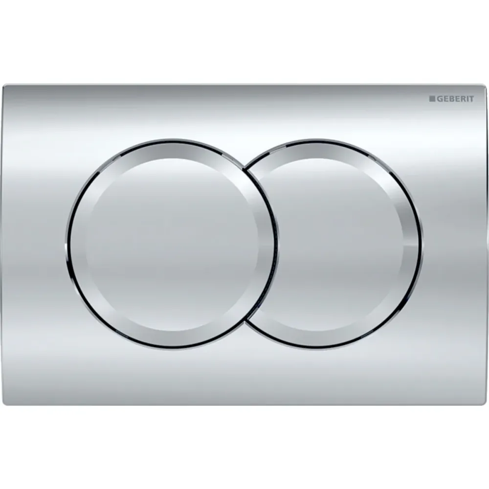 Geberit Delta01 Clapeta de actionare WC dual-flush, crom