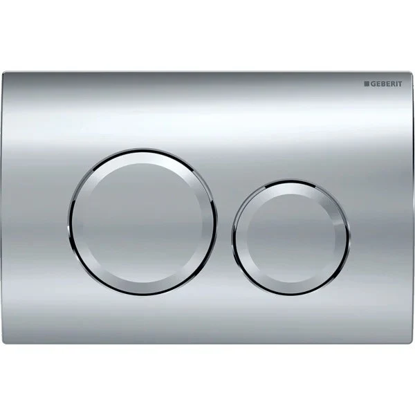 Geberit Delta20 Clapeta de actionare dual-flush, crom lucios