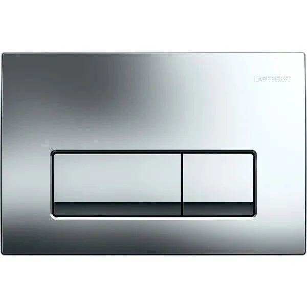 Geberit Delta50 Clapeta de actionare dual-flush, crom lucios