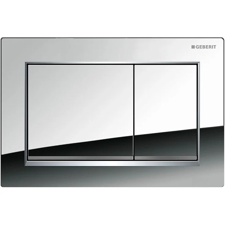 Geberit Omega30 Clapeta de actionare WC, crom lucios/ mat