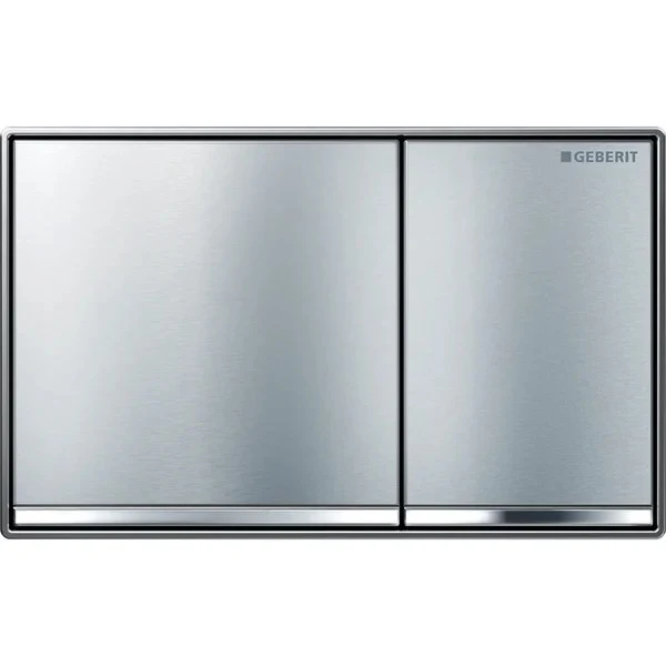 Geberit Omega60 Clapeta de actionare WC dual-flush, crom mat