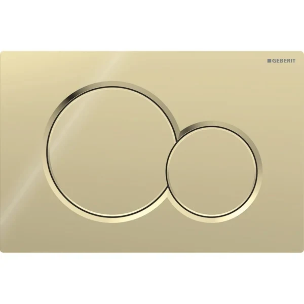 Geberit Sigma01 Clapeta actionare Dual-flush, alama speciala