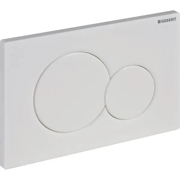 Geberit Sigma01 Clapeta de actionare dual-flush, alb lucios