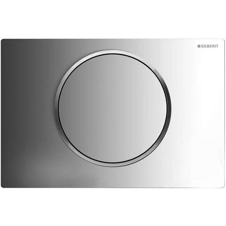 Geberit Sigma10 Clapeta de actionare WC, functie Start&Stop, crom lucios/mat