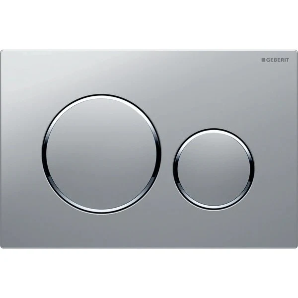 Geberit Sigma20 Clapeta de actionare WC dual-flush, crom mat Easy-to-Clean