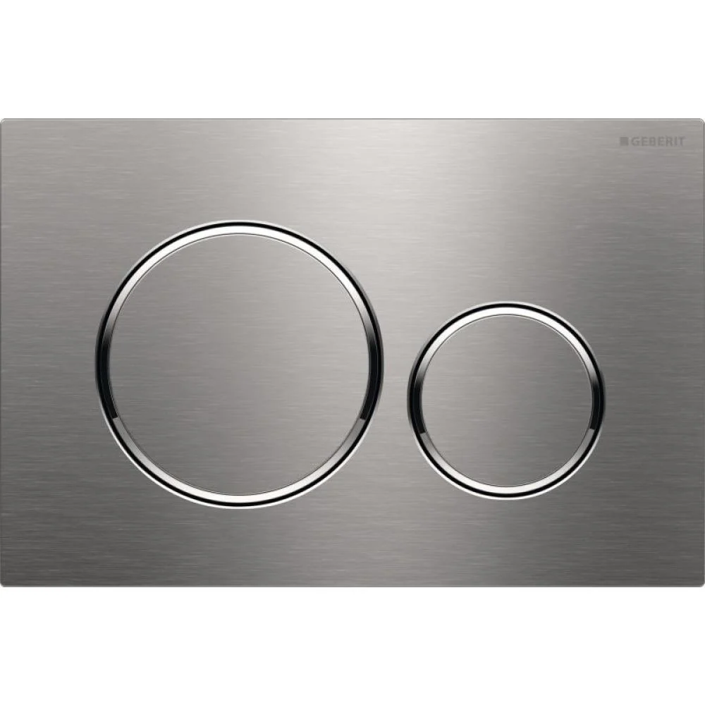 Geberit Sigma20 Clapeta de actionare dual-flush, inox mat