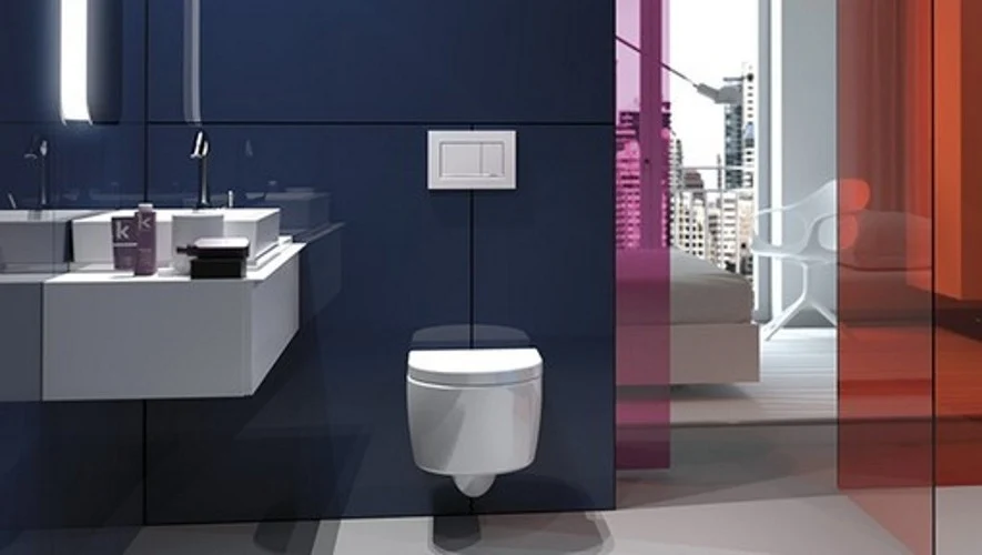 Geberit Sigma30 Clapeta de actionare dual-flush, alb/crom lucios