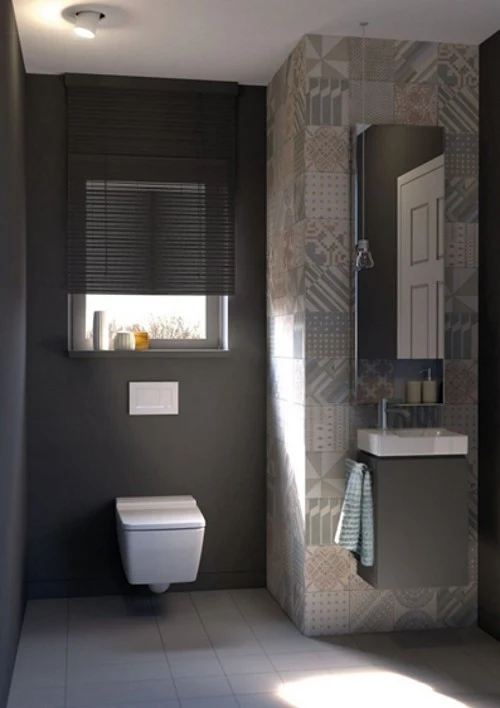 Geberit Sigma30 Clapeta de actionare dual-flush, alb/crom lucios