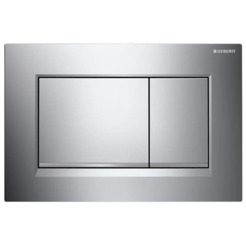 Geberit Sigma30 Clapeta de actionare dual-flush, crom lucios