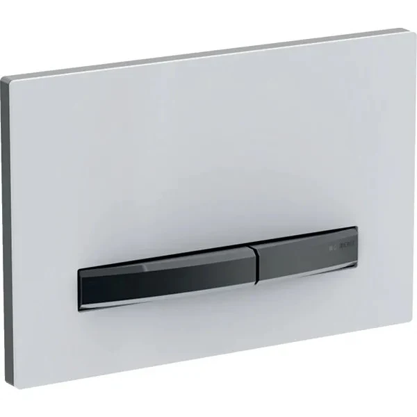 Geberit Sigma50 Clapeta de actionare dual-flush, alb/negru cromat