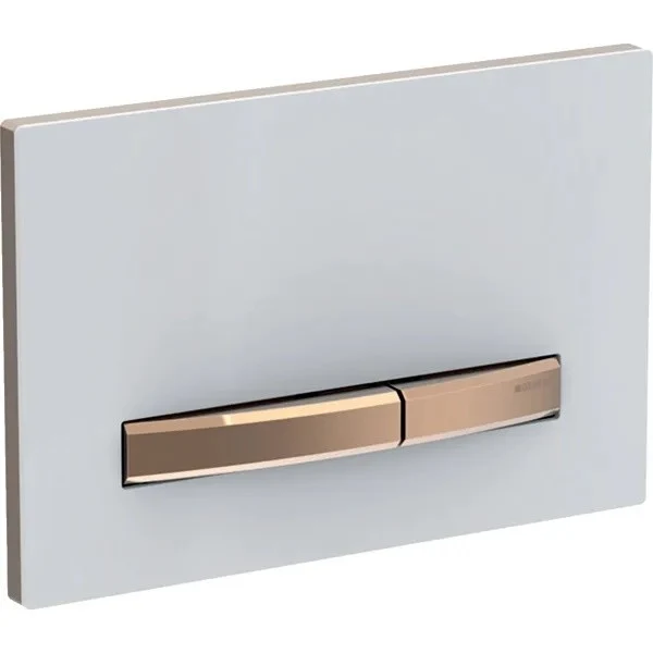 Geberit Sigma50 Clapeta de actionare dual-flush, alb/rose gold