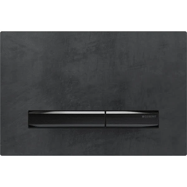 Geberit Sigma50 Clapeta de actionare dual-flush, antracit/negru cromat (ardezie mustang)