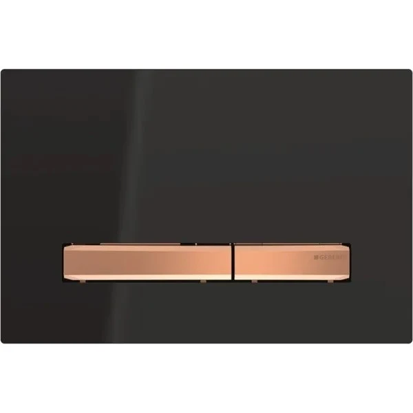 Geberit Sigma50 Clapeta de actionare dual-flush, negru/rose gold