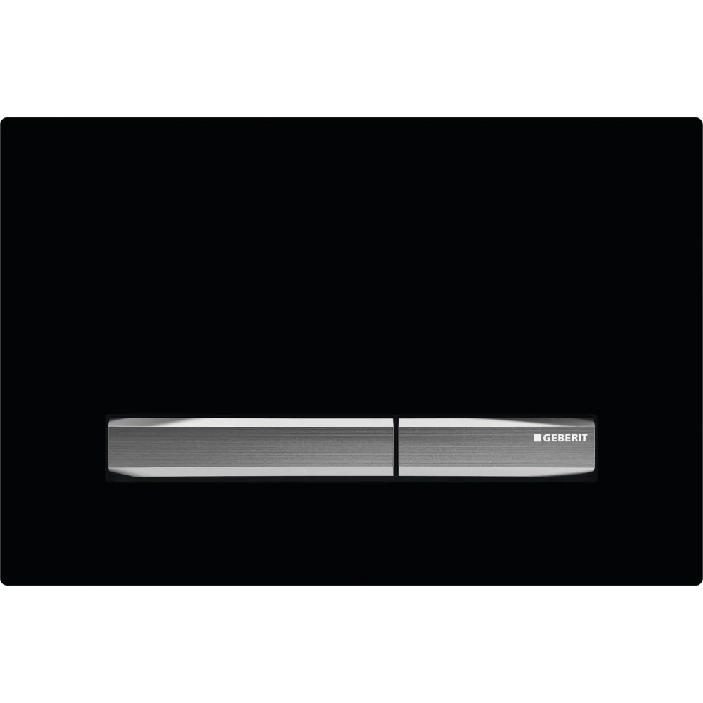 Geberit Sigma50 New Clapeta de actionare Dual Flush, negru intens