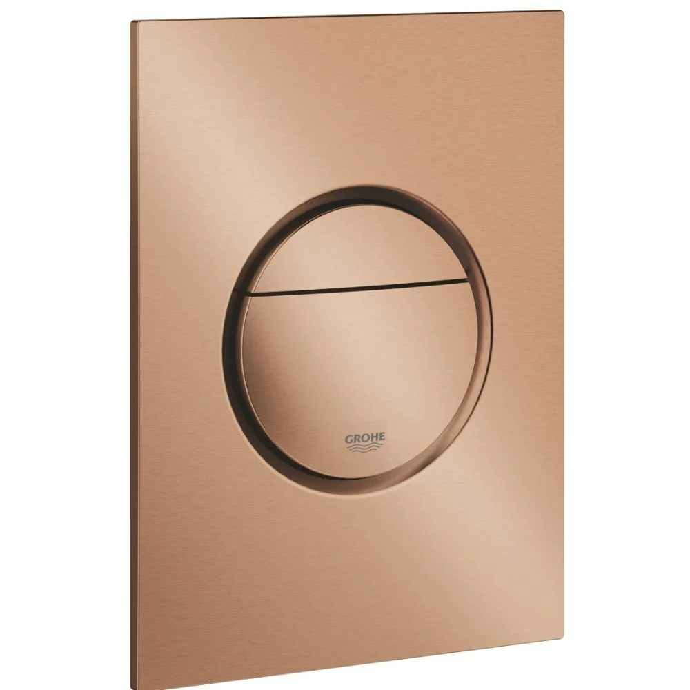 Grohe Nova Cosmopolitan S Clapeta de actionare WC Dual Flush, cupru mat (brushed warm sunset)