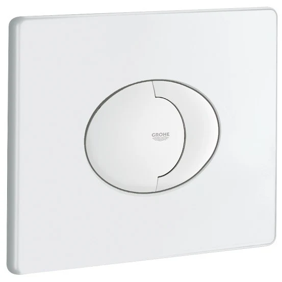 Grohe Skate Air Clapeta de actionare WC dual-flush, orizontala, alb lucios