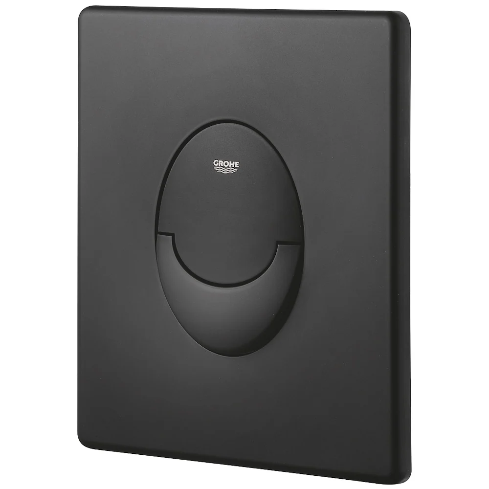 Grohe Skate Air Clapeta de actionare WC dual-flush, verticala, negru mat (phantom black)