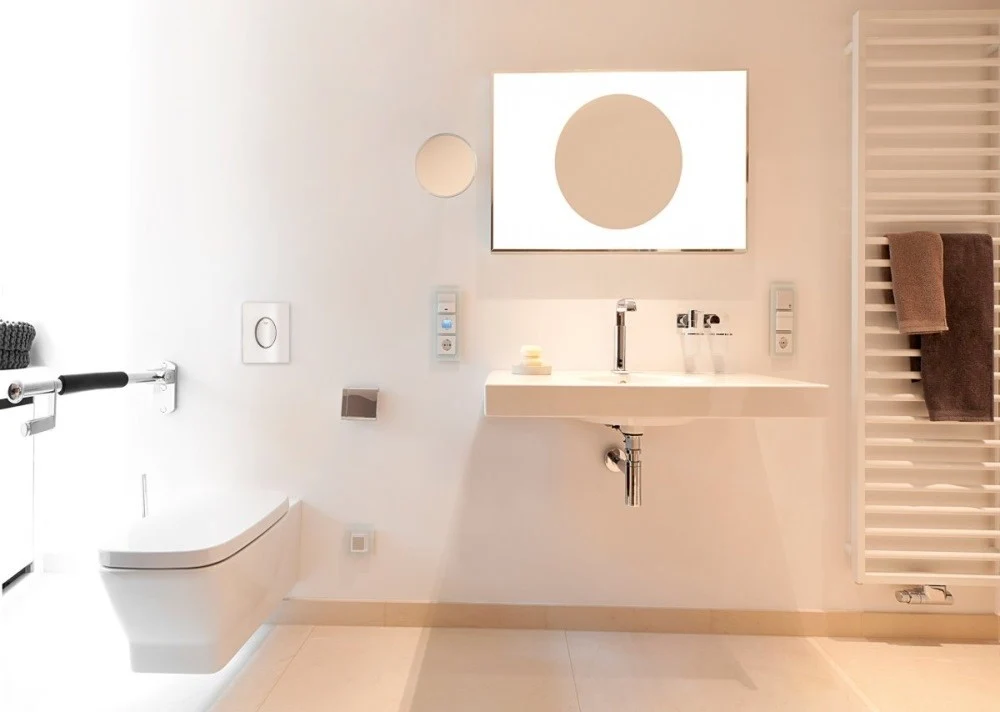 Grohe Skate Air Clapeta de actionare cu instalare verticala, alb lucios