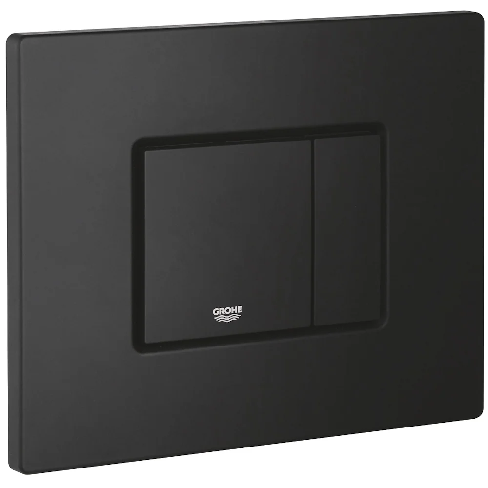 Grohe Skate Cosmopolitan Clapeta de actionare WC Dual-Flush, negru mat (phantom black)