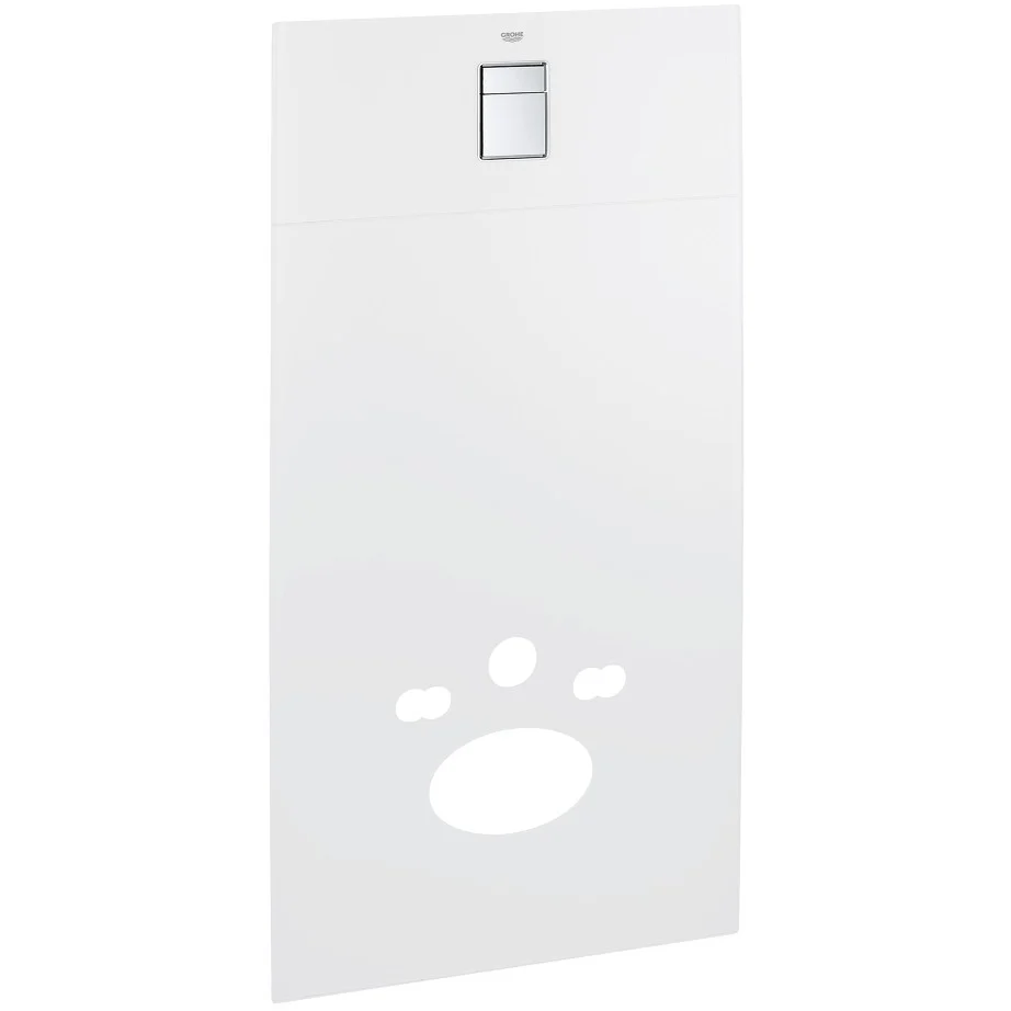 Grohe Skate Cosmopolitan Modul de sticla cu clapeta de actionare pentru rezervor incastrat, alb