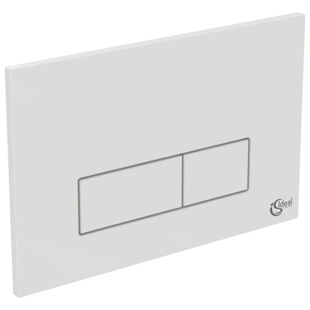Ideal Standard ProSys Oleas SmartFlush M2 Clapeta de actionare WC dual-flush, alb lucios