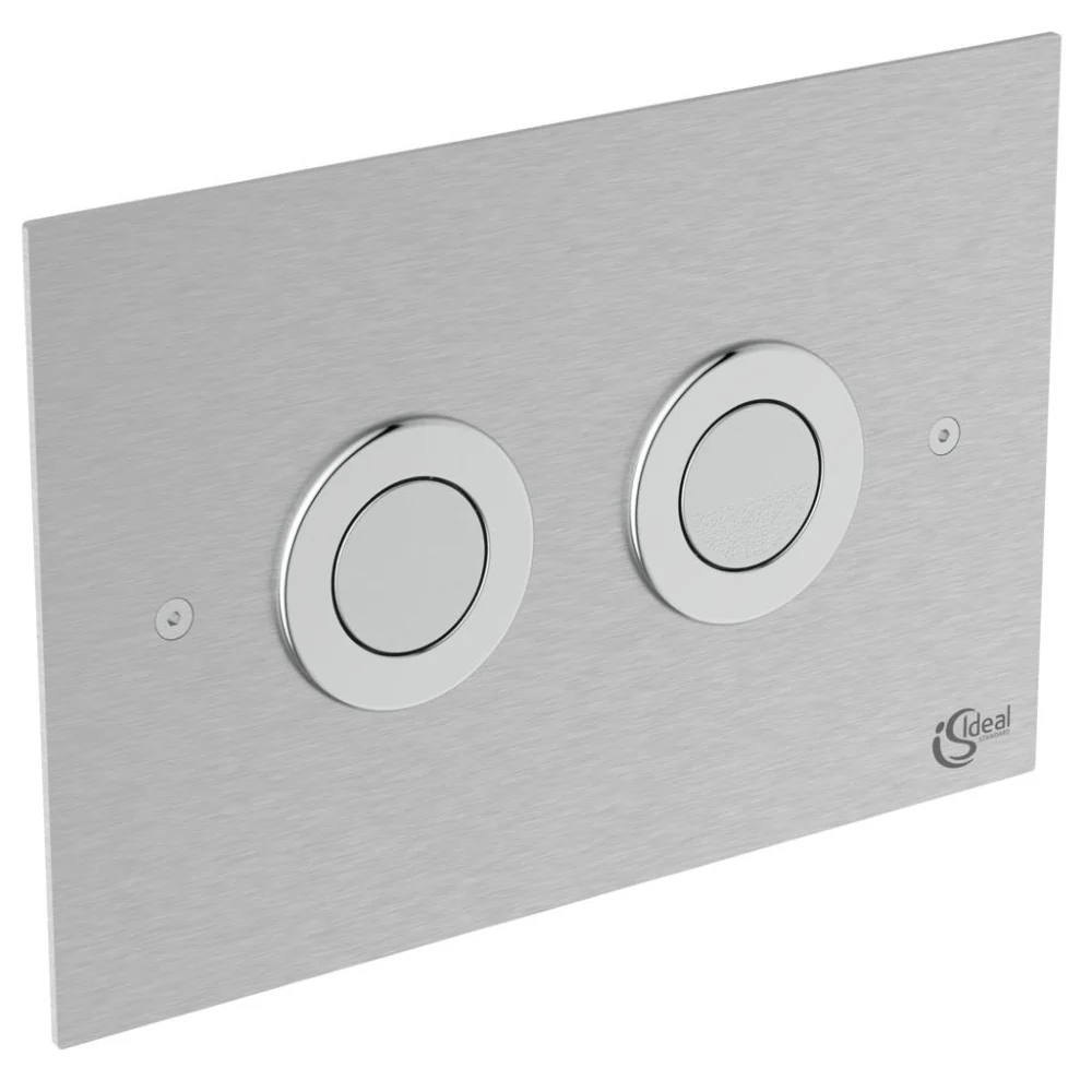 Ideal Standard ProSys Septa Pro P1 Clapeta de actionare WC dual-flush, antivandalism, crom mat