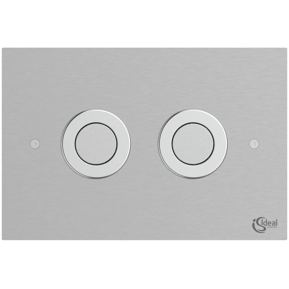 Ideal Standard ProSys Septa Pro P1 Clapeta de actionare WC dual-flush, antivandalism, crom mat