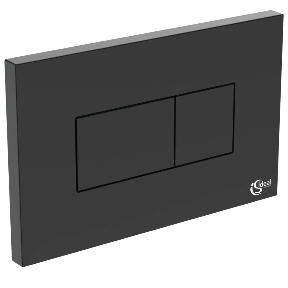 Ideal Standard ProSys Solea P2 Clapeta de actionare WC dual-flush, negru mat