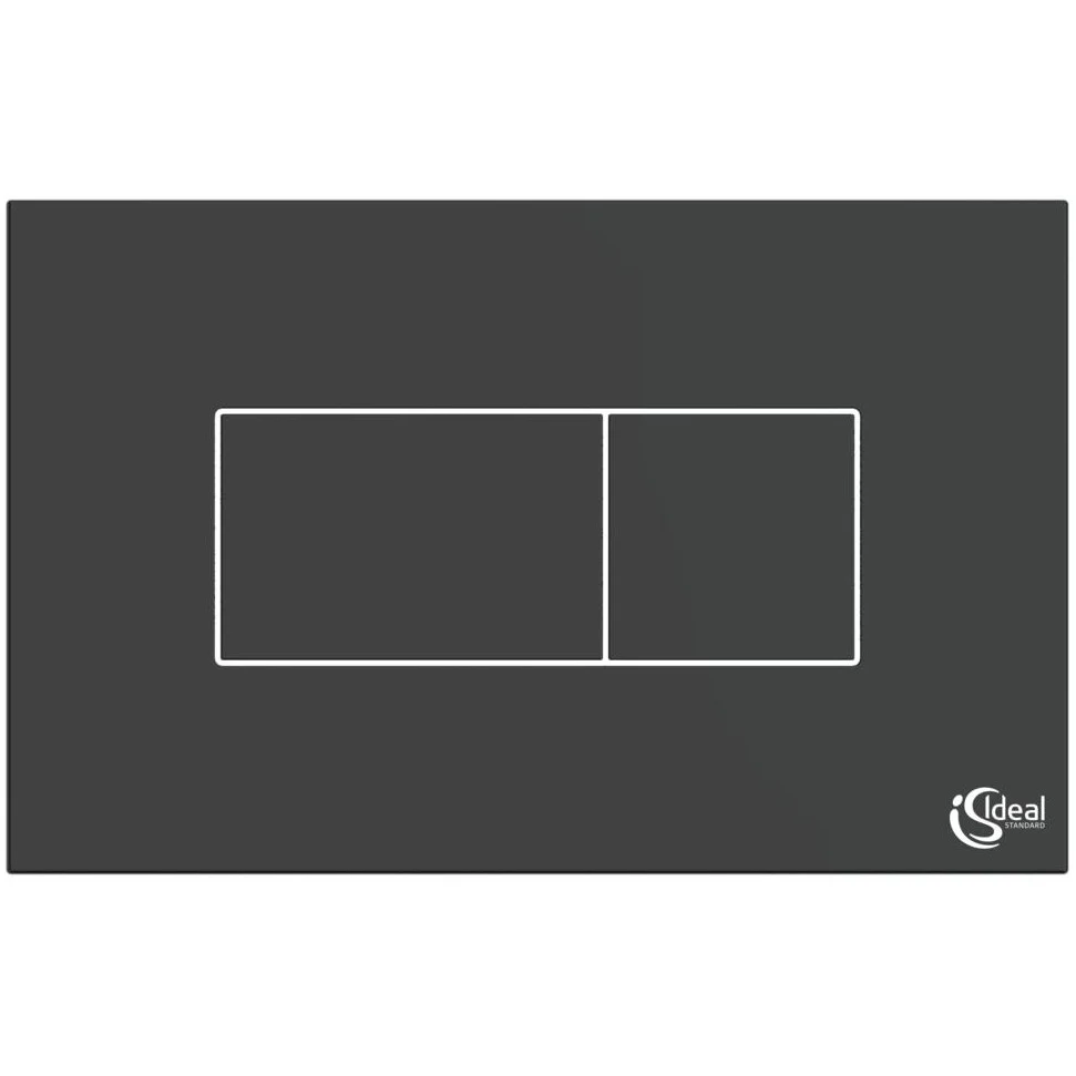 Ideal Standard ProSys Solea P2 Clapeta de actionare WC dual-flush, negru mat