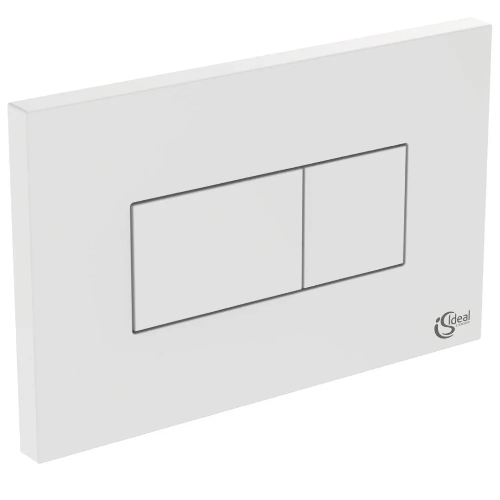 Ideal Standard ProSys Solea P2 Clapeta de actionare WC dual-flush, alb lucios