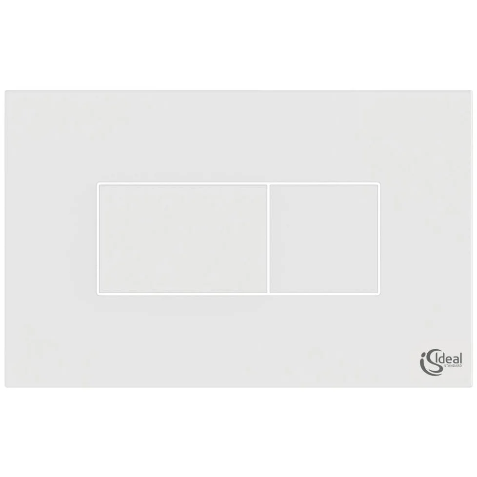 Ideal Standard ProSys Solea P2 Clapeta de actionare WC dual-flush, alb lucios