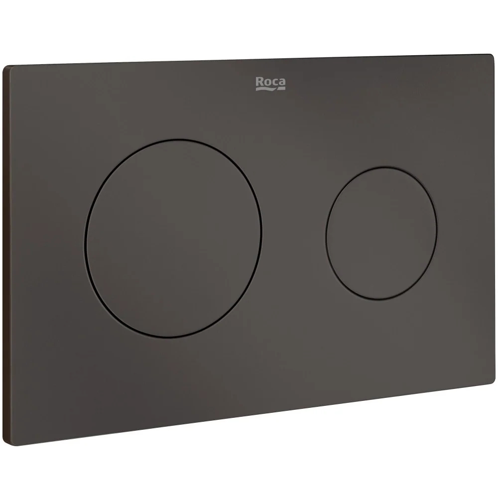 Roca PL10 Clapeta de actionare WC dual-flush, maro mat