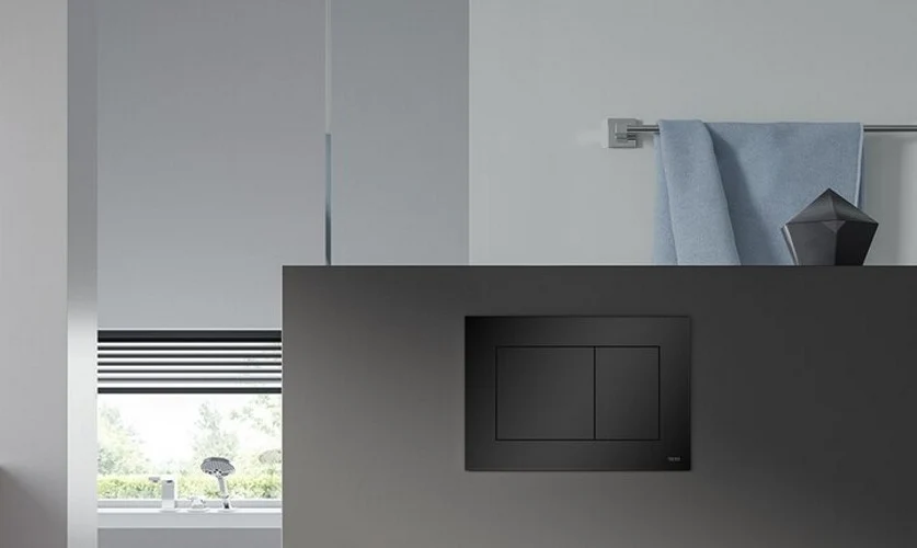 Tece Now Clapeta de actionare Dual-Flush, negru mat